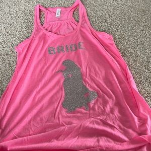 Disney bride rapunzel tank